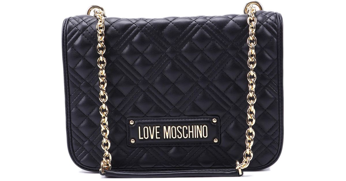 Moschino Bag Pu Quilted in Blue | Lyst