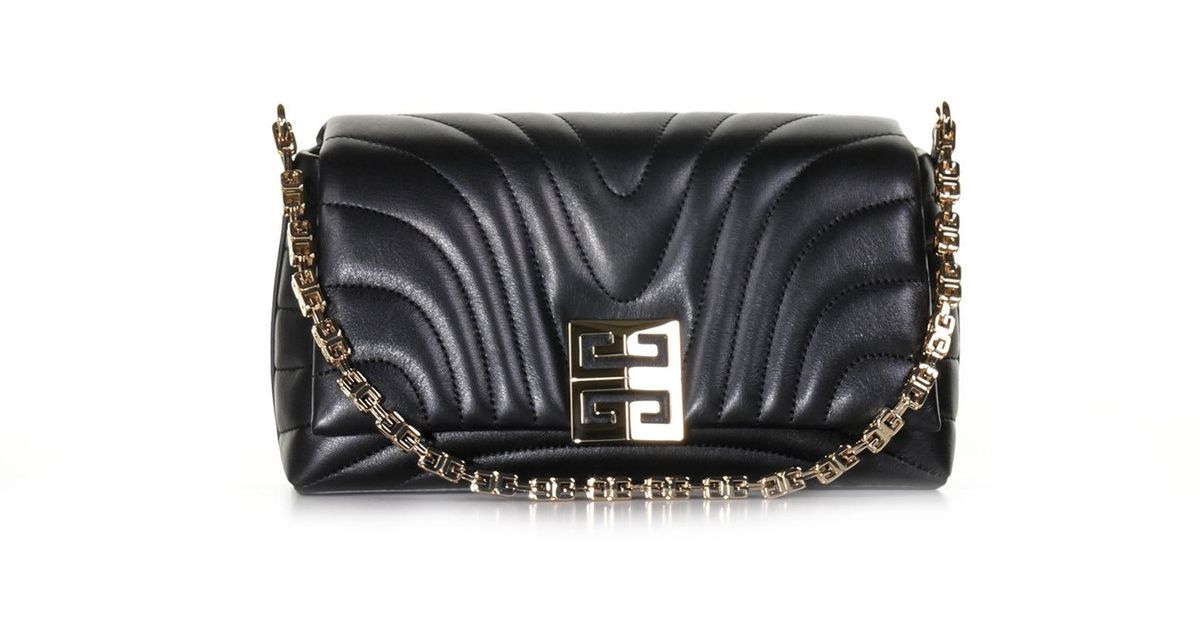 Givenchy 4g Soft Bag In Quilted Leather in Black | Lyst