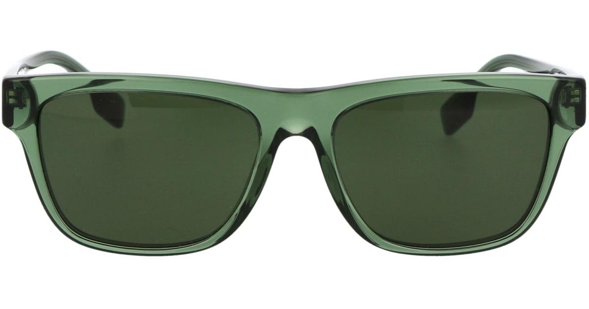 Burberry 0be4293 Sunglasses in Green for Men - Lyst