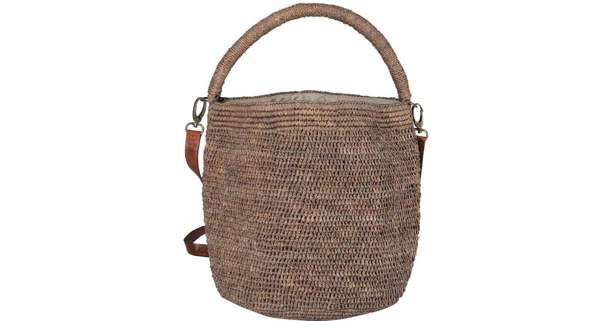 IBELIV Siny Bucket Bag in Brown | Lyst