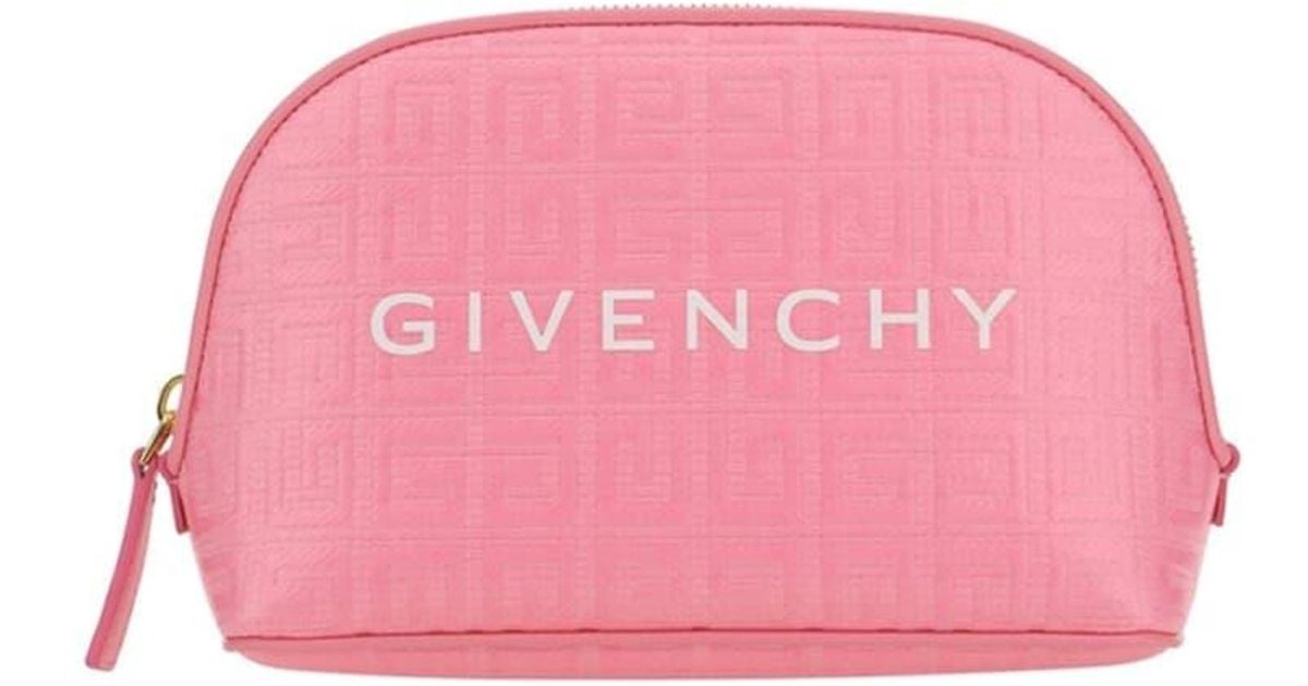 Givenchy Logo Beauty-case in Pink | Lyst UK