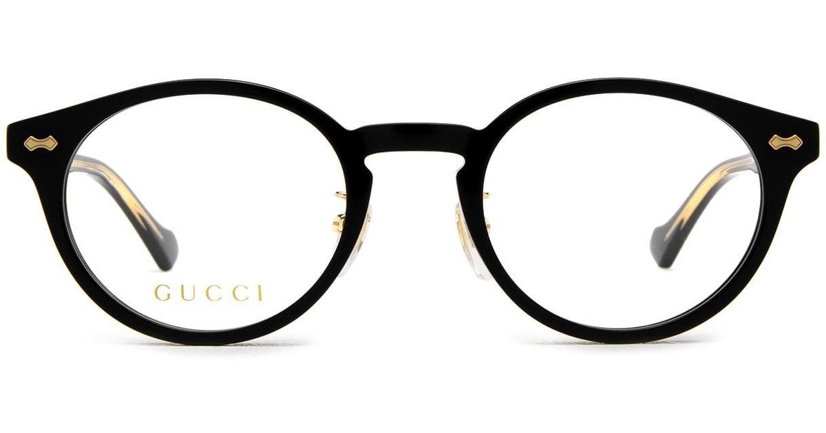 Gucci Gg1127oj Black Glasses for Men | Lyst