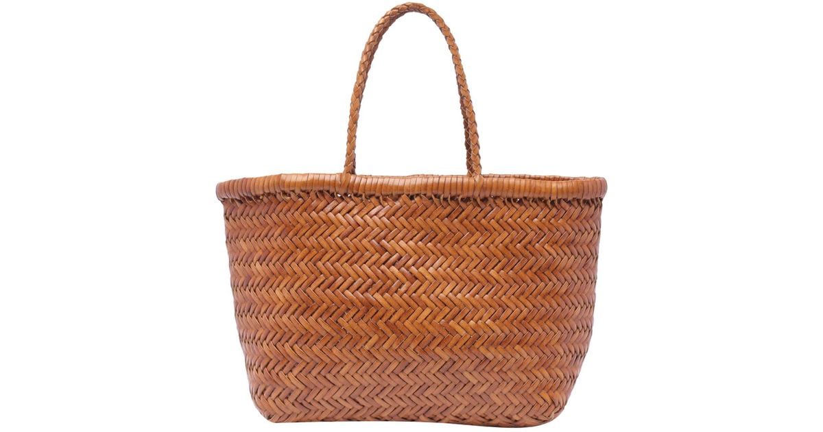 Dragon Diffusion Bamboo Triple Jump Mini Bag in Brown | Lyst