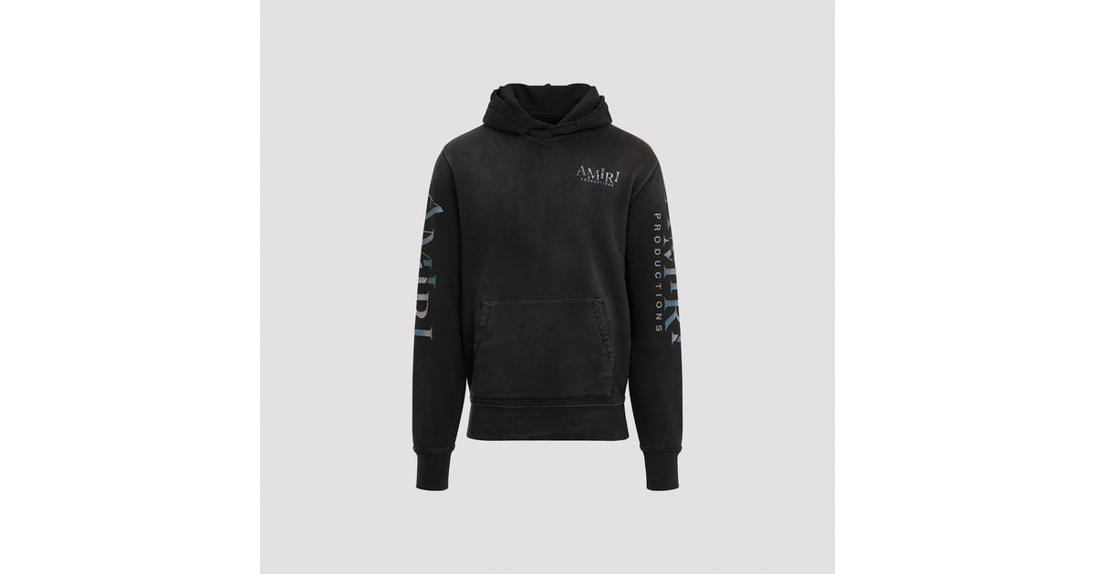 Amiri Theatre Masks Hoodie in Black for Men | Lyst
