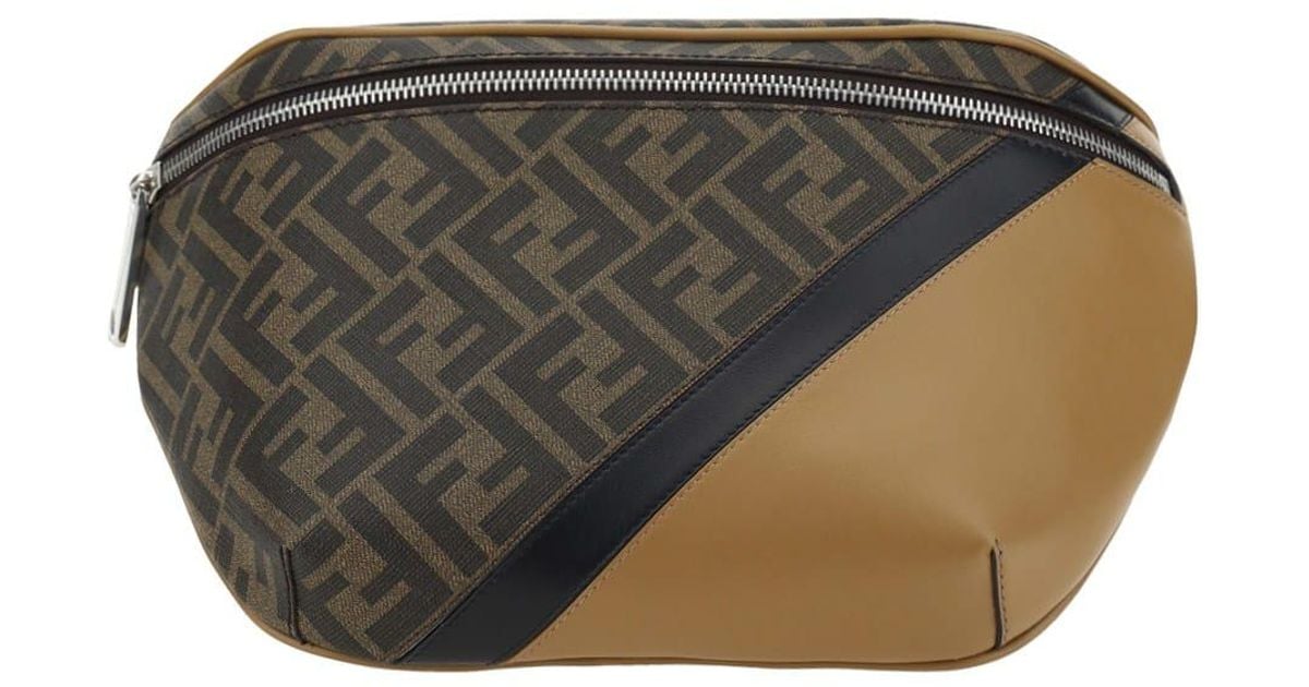 Fendi Fanny Pack in Gray for Men Lyst