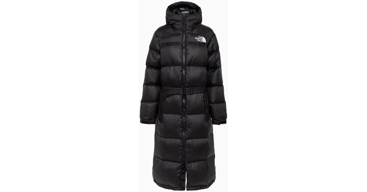 The North Face Nuptse Belted Puffer Jacket Nf0a5gimjk31 in Black Lyst