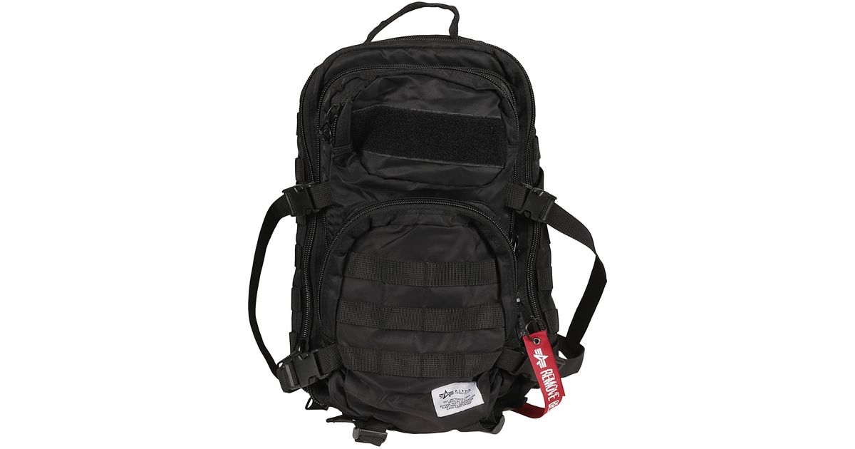 Alpha Industries Tactical Backpack in Black for Men | Lyst
