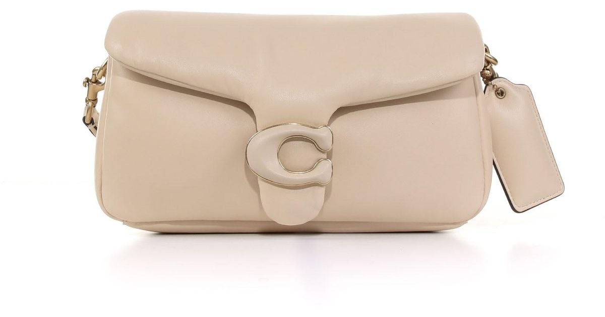 COACH Tabby Pillow in White | Lyst