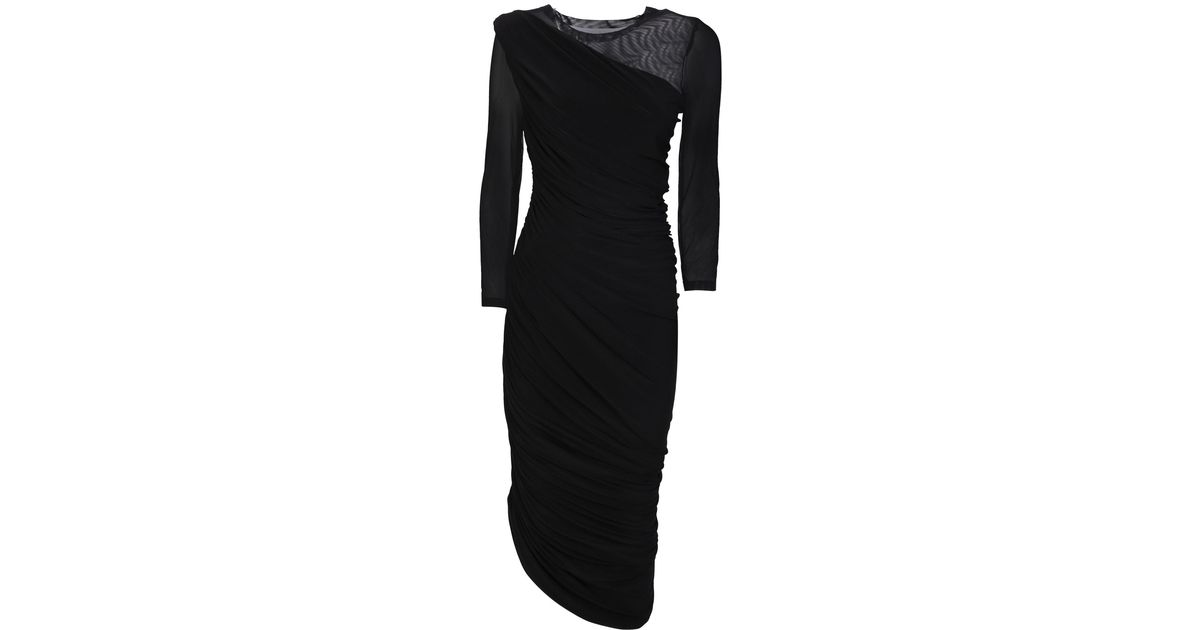 Norma Kamali Iconic Diana Dress By In in Black | Lyst