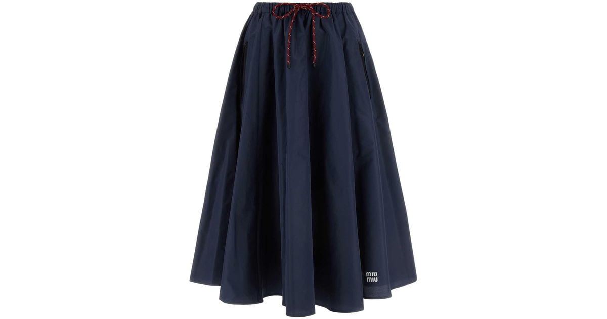 MIU MIU スカート　terry skirt　パイル生地 MIU MIU スカート terry skirt パイル生地 - メルカリ