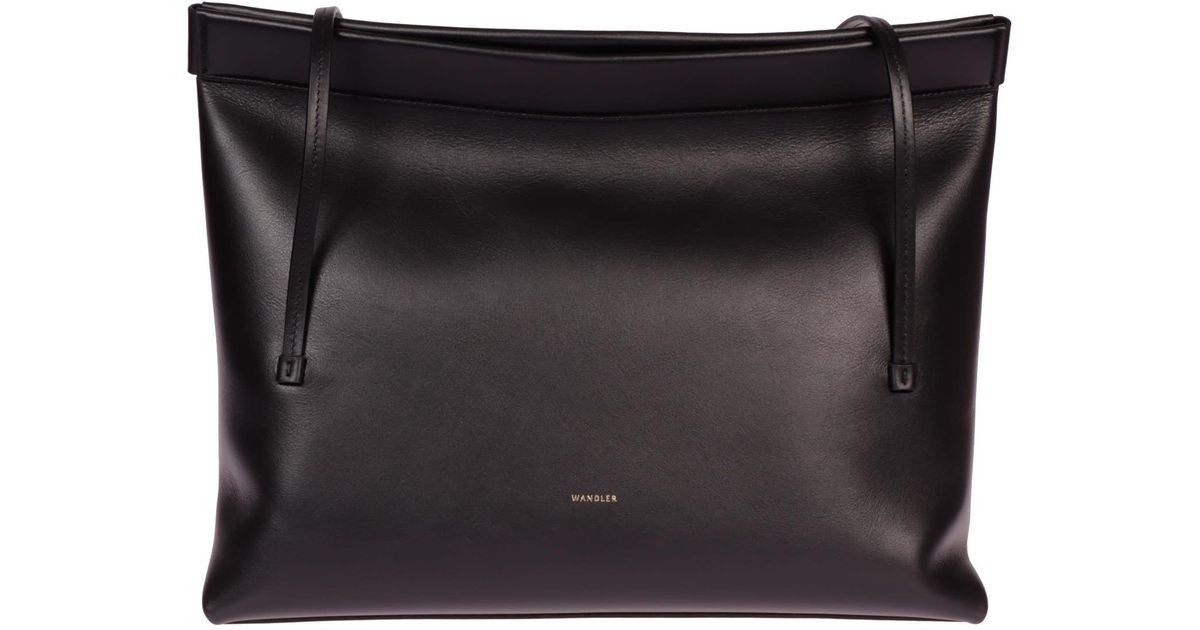 Wandler Leather Joanna Bag Medium in Black | Lyst