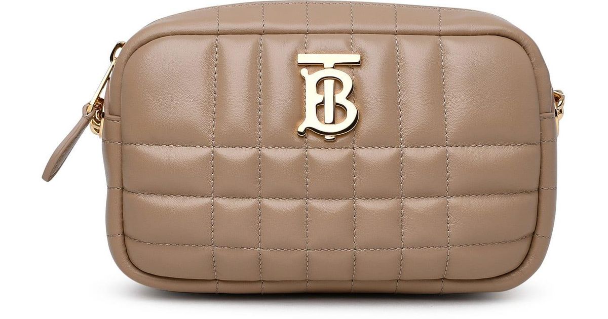 Burberry - Women's LL SM Lola Camera Bag Qxc:130362 Shoulder Bag - Natural - Leather