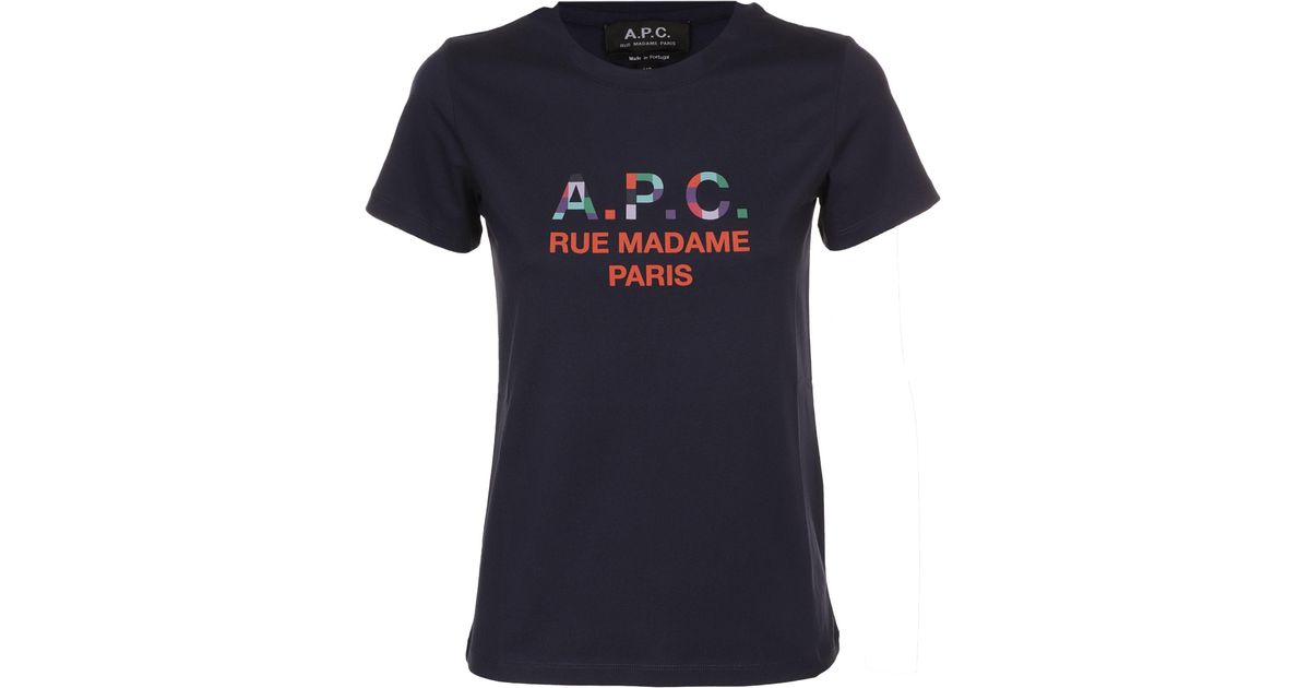 A.P.C. Cotton T-shirt Tao Femme - Save 2% | Lyst