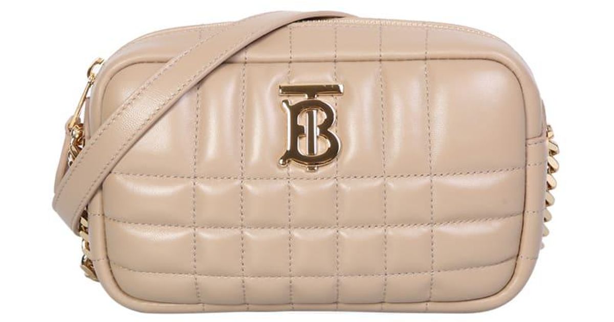 Burberry Lola Camera Mini Bag in Natural Lyst