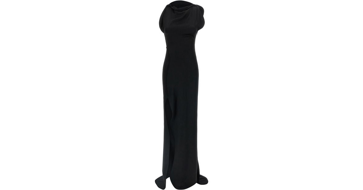 Victoria Beckham Carla Dress in Black | Lyst