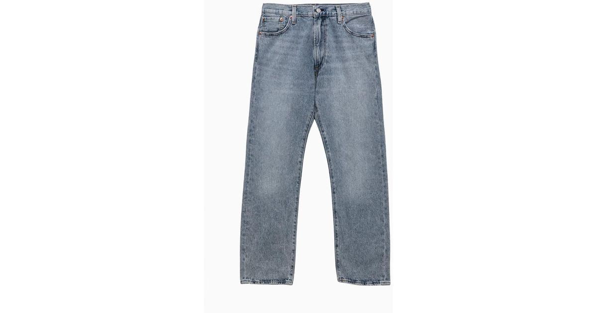 Levi's Denim 551 Straight Crop Jeans A0927 in Blue for Men | Lyst