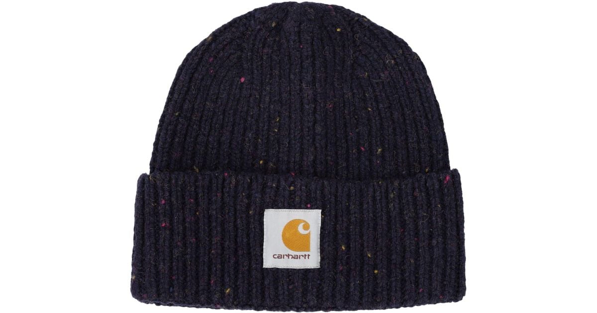 Carhartt Anglistic Beanie in Blue for Men | Lyst