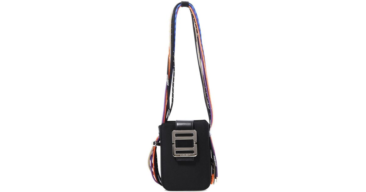 Ambush Multicord Strap Mini Crossbody Bag in Black for Men | Lyst