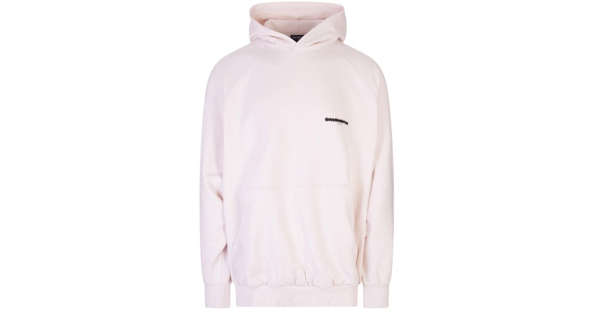 white balenciaga hoodie