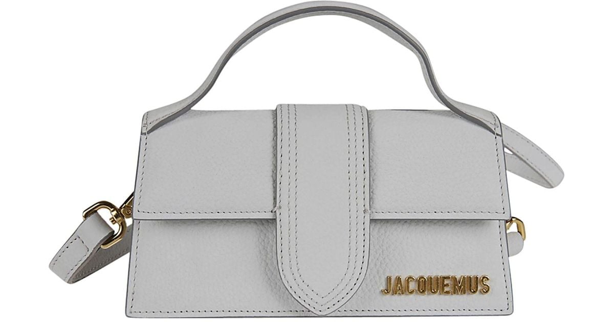 Jacquemus Bambino Shoulder Bag in Light Grey (Gray) - Lyst