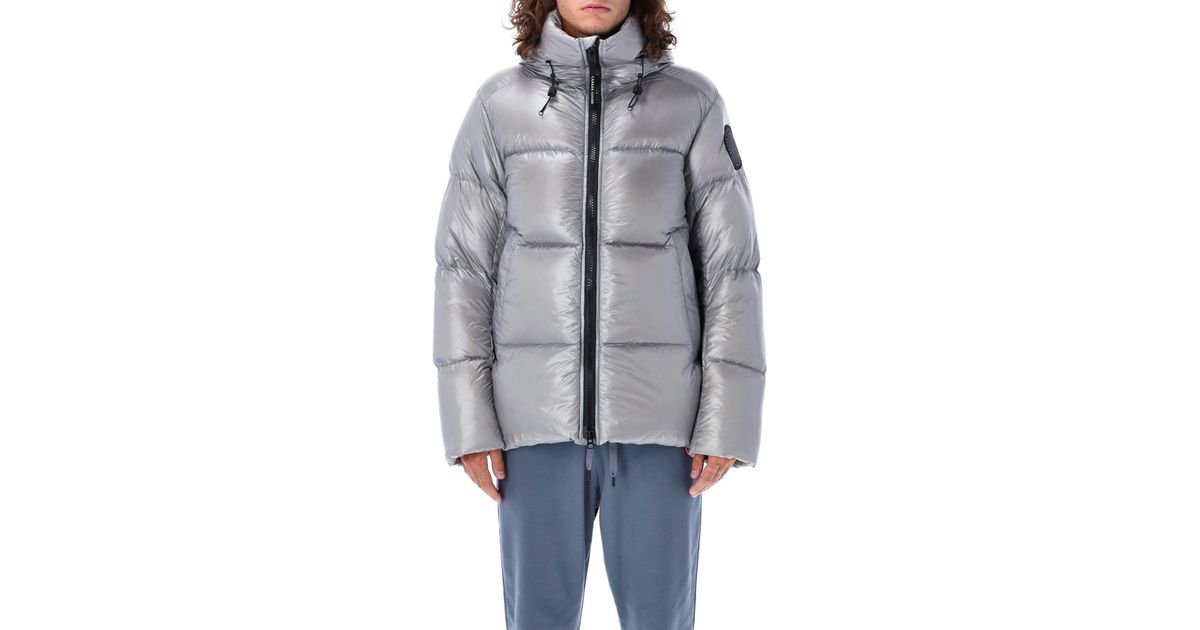 Canada Goose Cg Crofton Puffer in Gray for Men | Lyst