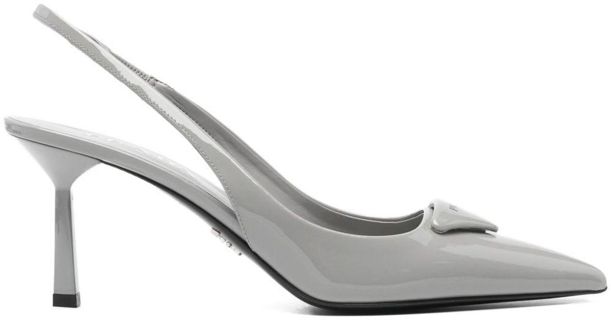 Prada With Heel in White | Lyst