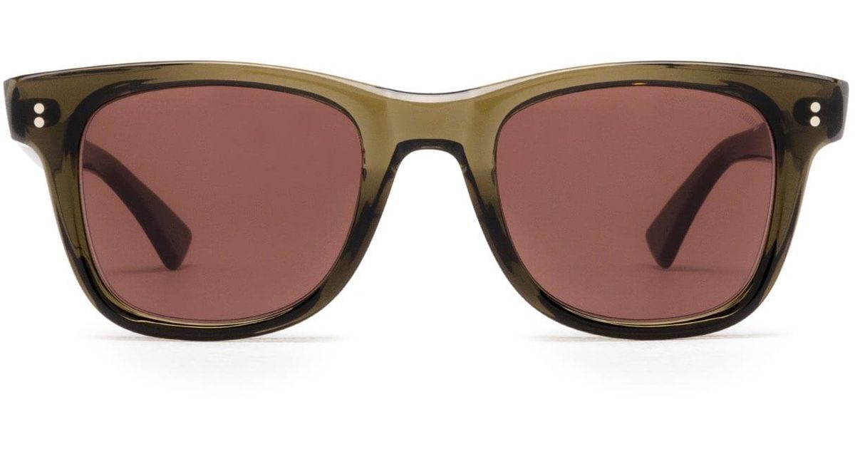 Cutler and Gross 9101 Sun Sunglasses in Green | Lyst