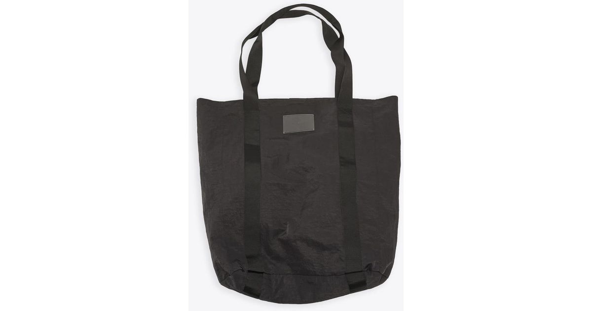 Our Legacy Flight Tote Black Nylon Tote Bag Flight Tote Lyst