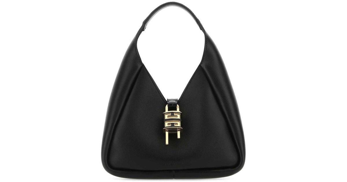ハンドバッグ GIVENCHY BLACK FABRIC G-HOBO MINI HANDBAG givenchy--Mini-G-hobo-Bag.jpeg