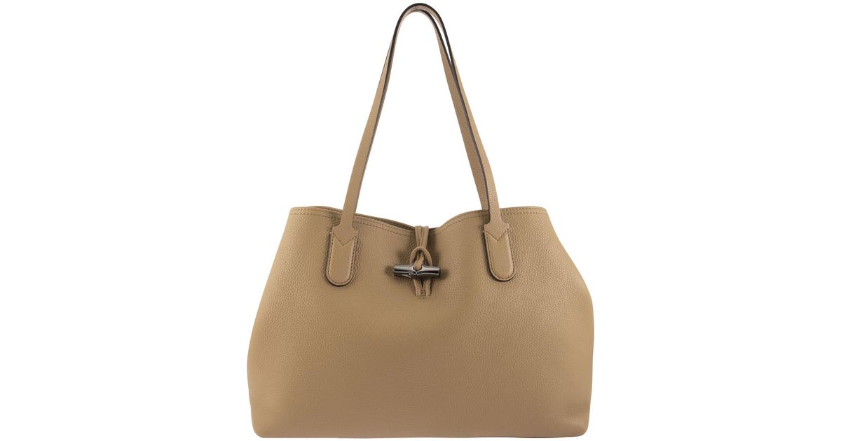 Longchamp Roseau Essential Shoulder Bag in Natural Lyst