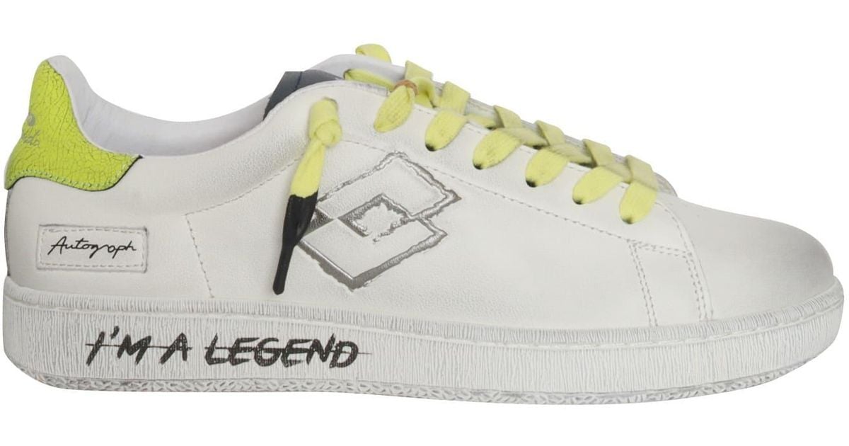 Lotto Leggenda Autograph Legend Sneakers in White for Men Lyst