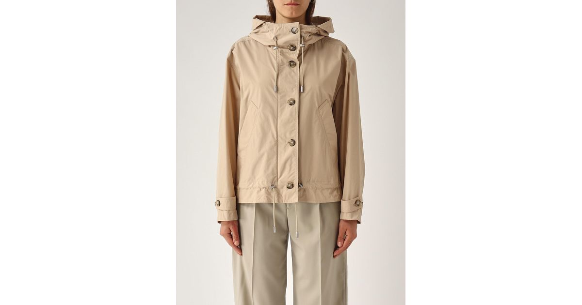 【送料&関税込】Woolrich Summer Short Parka Shorts Woolrich Summer Short Parka in Blue | Lyst