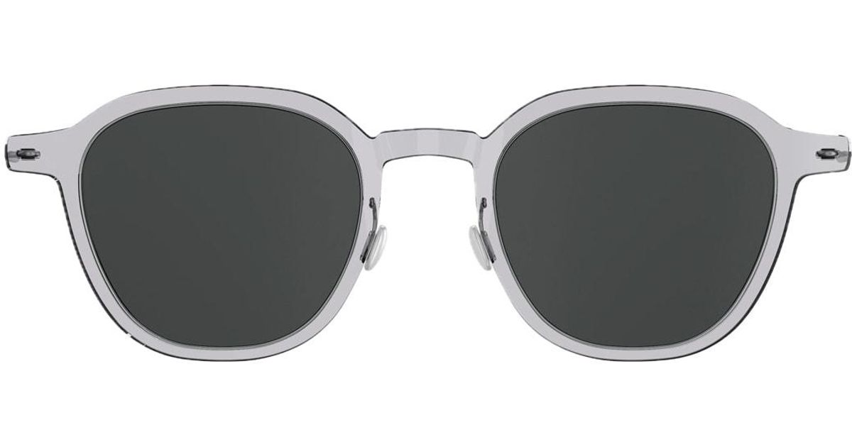 Lindberg Sun Titanium 8348 C07/Colour 10/Sl110 Crystal Sunglasses in ...