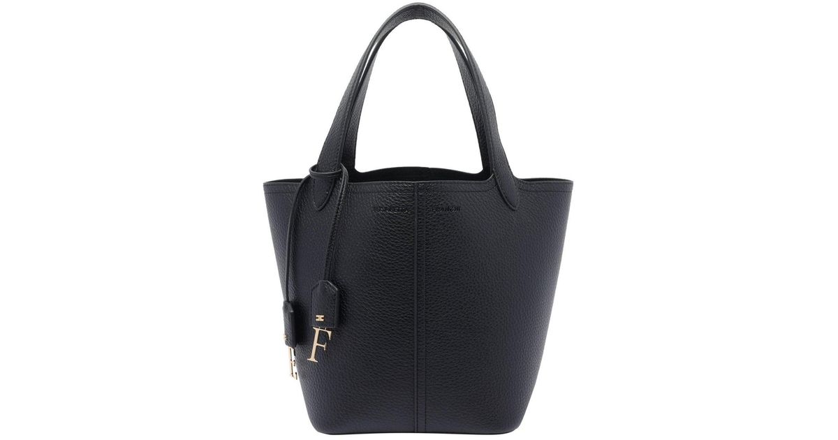 ELISABETTA FRANCHI トートバッグ チャーム スモール ジャガード ELISABETTA FRANCHI トートバッグ チャーム スモール ジャガード
