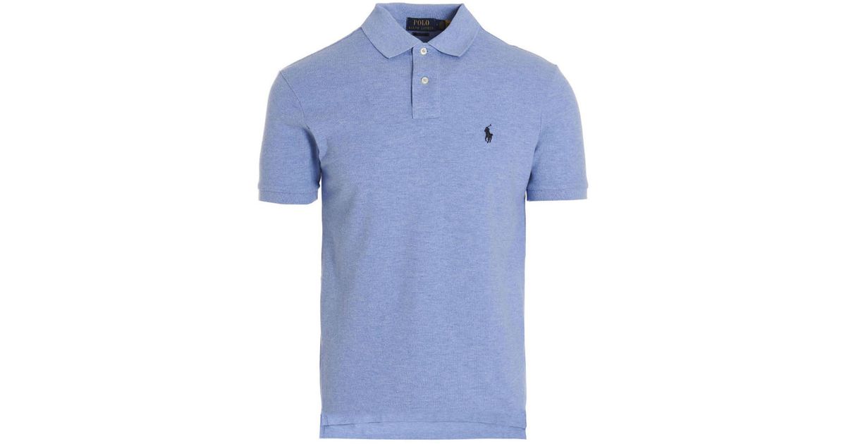 Polo Ralph Lauren Cavallino Polo Shirt in Blue for Men | Lyst
