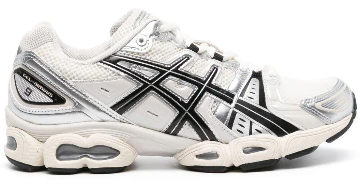 Asics Gel Nimbus 9 Sneakers Shoes in White for Men Lyst UK
