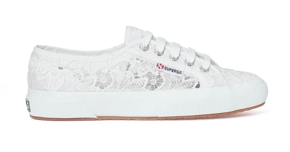 Superga 2750 Macrame in White | Lyst