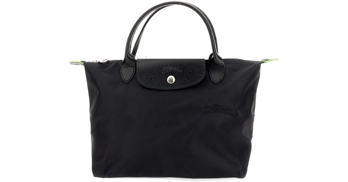 Longchamp Mini Le Pliage Filet Bag In Nero