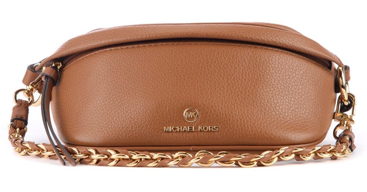 Michael Kors Slater Xs Fanny Pack In Leather Color Leather in Brown Lyst