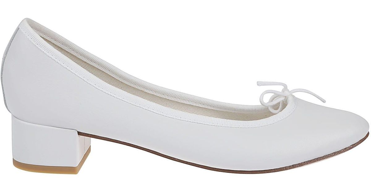 Repetto Camille Mythique Pumps in White Lyst