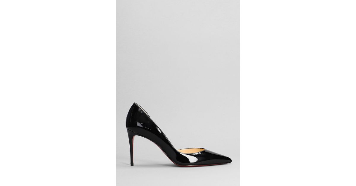 Christian Louboutin Iriza Pumps In Black Patent Leather | Lyst