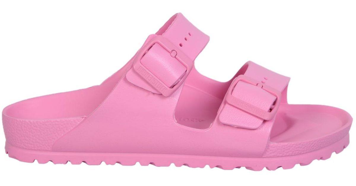 Birkenstock Arizona Pink Sandals Lyst