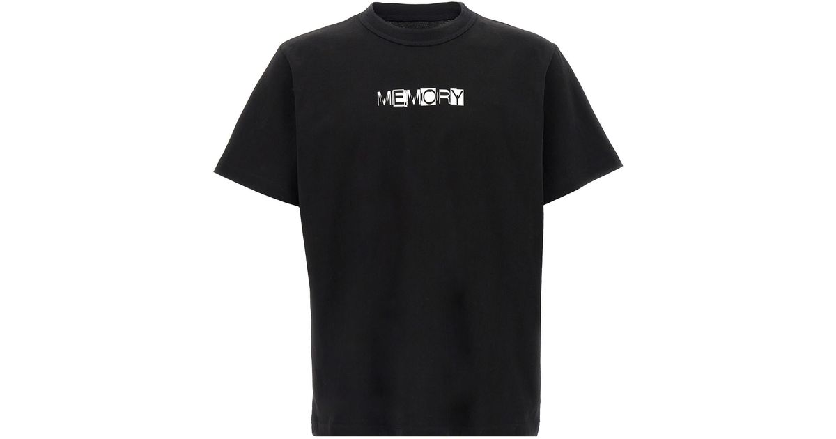Sacai 'Memory' T-shirt 【Unisex】 $_57.JPG?set_id=8800005007