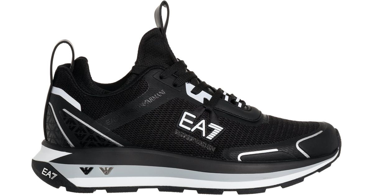 EA7 Synthetic Altura Altura Sneakers in Black - White (Black) for Men ...