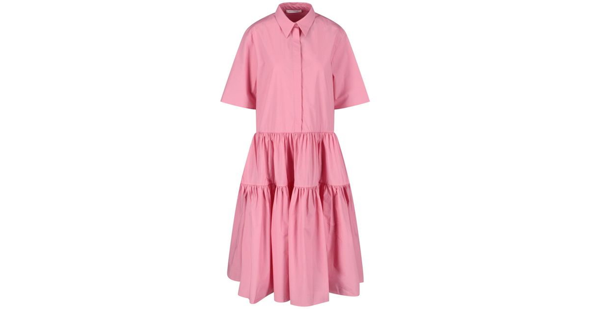 Cecilie Bahnsen Dress in Pink | Lyst