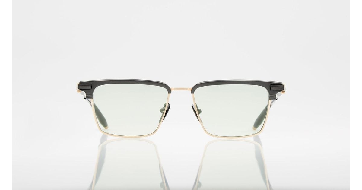 Akoni Genesis Brushed Black & Antique Gold Eyeglasses Glasses Lyst UK