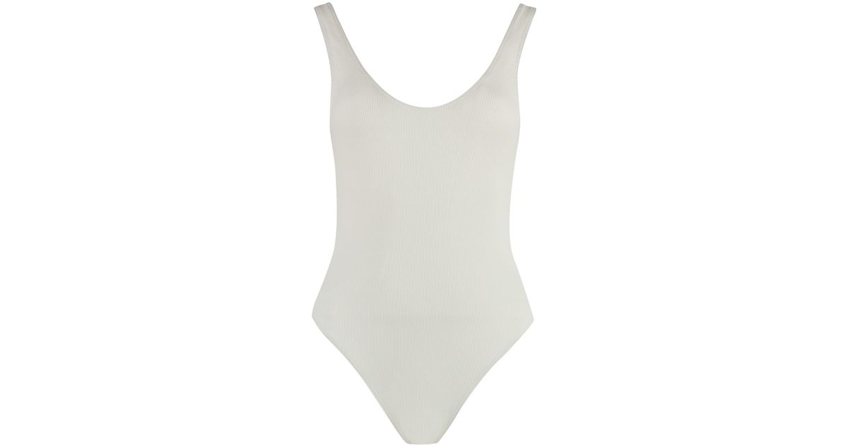 Lido Sette One-piece Swimsuit in White | Lyst