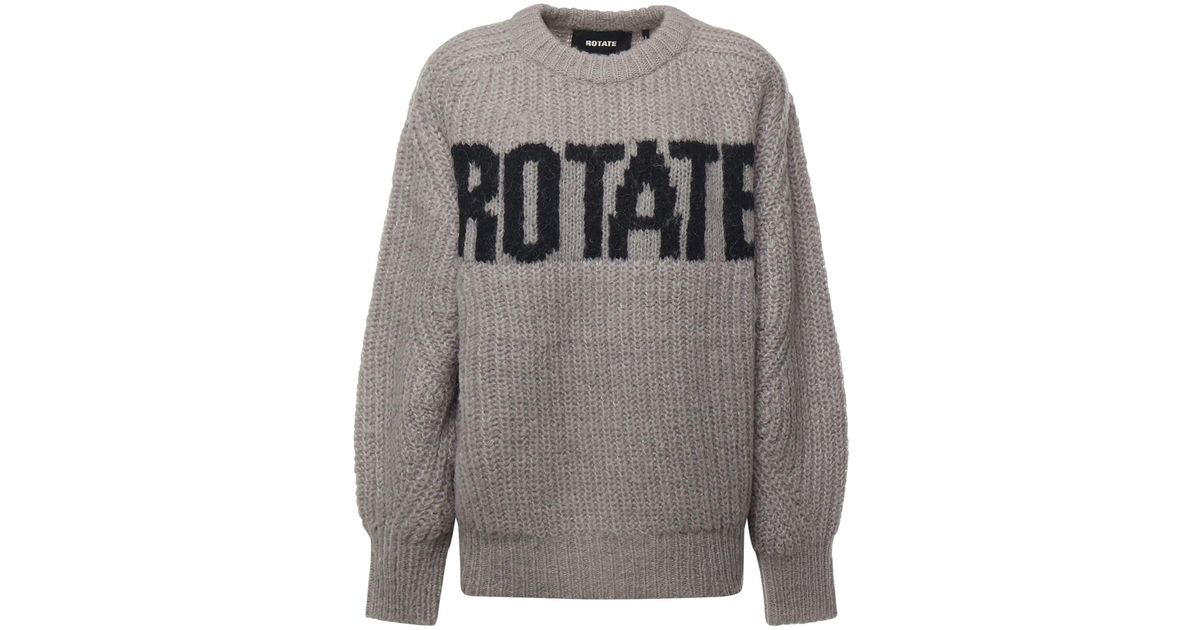 ROTATE BIRGER CHRISTENSEN - Woman - Grey - Sweater main image 1