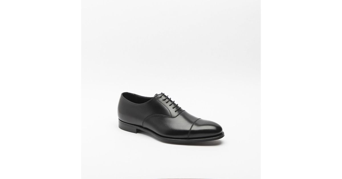 Crockett & Jones Lonsdale Black Calf Oxford Shoe for Men | Lyst UK