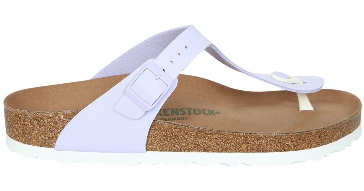 birkenstock purple gizeh